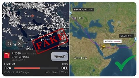 Fact Check: ഇസ്രായേൽ-ഇറാൻ യുദ്ധത്തിനിടെ എയർ ഇന്ത്യ പറന്നു, പ്രചാരണത്തിന് പിന്നിലെ സത്യം അറിയാം
