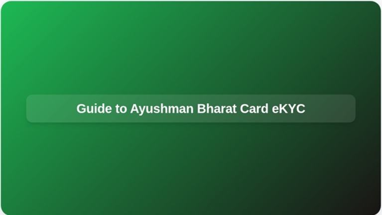 Ayushman Bharat: Check Eligibility and eKYC | Ayushman Bharat: Check ...