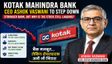 Kotak Mahindra Bank से CEO Ashok Vaswani की EXIT!