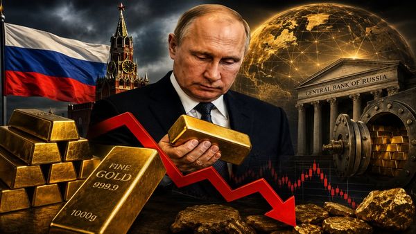 Russia ने 6 महीने में बेच दिया 44 टन सोना! रूस क्यों घटा रहा है अपना Gold Reserve?
