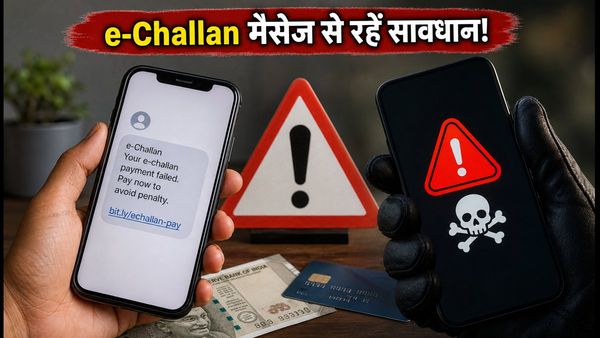 e-Challan के नाम पर खतरनाक स्कैम: फोन में घुसकर बैंक अकाउंट खाली कर रहा नया मैलवेयर