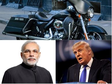 हार्ले डेविडसन को लेकर मोदी से नाराज हुए ट्रंप!