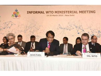 दिल्ली में WTO की मंत्रिस्तरीय बैठक में 52 देशों की ओर से विचार विमर्श शुरु 