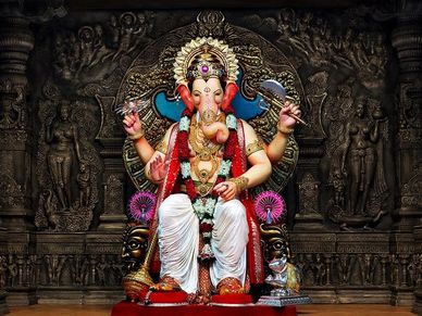 गणेश पूजा पर भी पड़ रही मंदी की मार