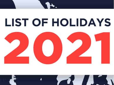 List of Holidays : नए साल 2021 में कब-कब होंगी छुट्टियां, चेक करें हॉलिडे की पूरी लिस्ट