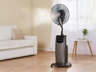 AC-Cooler नहीं खरीद सकते तो लाएं ये खास पंखा, पानी की बौछार के साथ देगा ठंडी हवा