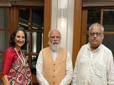 Rakesh Jhunjhunwala : जब पीएम मोदी से मिले और चर्चा में आ गई शर्ट