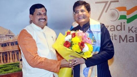 मध्‍य प्रदेश सीएम डॉ यादव ने केंद्रीय मंत्री पीयूष गोयल से साड़ी वॉकथॉन के आयोजन के लिए मांगा सहयोग