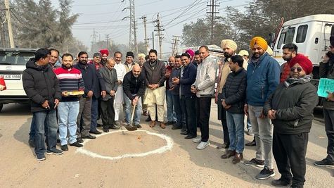 पंजाब: 5 करोड़ रुपये की लागत से बनने वाली मंडी गोबिंदगढ़ फोकल प्वाइंट की सड़क का काम शुरू, लोगों की समस्या दूर