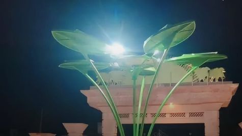 राम मंदिर उद्घाटन से पहले सोलर ट्री की दूधिया रोशनी से जगमग हुआ अयोध्या, पार्कों-घाटों की बढ़ी खूबसूरती