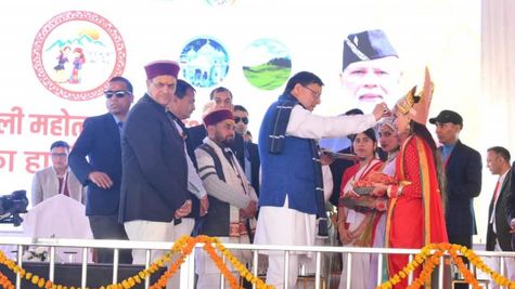 उत्‍तराखंड सीएम धामी ने उत्‍तरकाशी में 