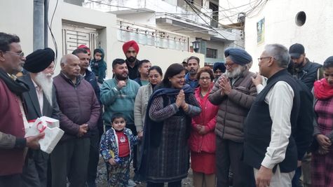 पंजाब: AAP विधायक ने 40 लाख की लागत से इंटरलॉक टाइल्स से निर्मित सड़कों का किया उद्घाटन 