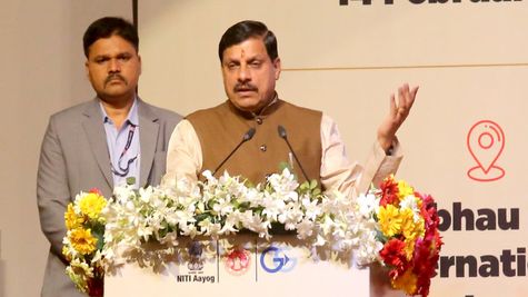 नीति आयोग की कार्यशाला में पहुंचे CM मोहन यादव, कहा-अर्थव्यवस्था की प्रगति का मार्ग प्रशस्त करता है विनिर्माण