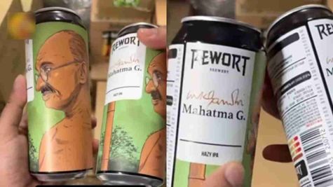 Viral News: बीयर की कैन पर लगाया महात्मा गांधी का फोटो, भड़ गए लोग, कहा - यह राष्ट्रपिता का अपमान