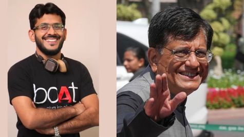 'क्या हम डिलिवरी बॉय बनकर खुश रहेंगे?' पीयूष गोयल ने दिया ये बयान, Boat को-फाउंडर अमन गुप्ता ने किया समर्थन