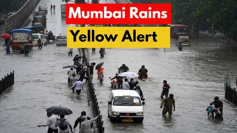 Mumbai Weather Prediction: भारी बारिश से मुंबई की रफ्तार पड़ी धीमी, लोकल ट्रेन और सड़कों पर गाड़ियां थमीं 