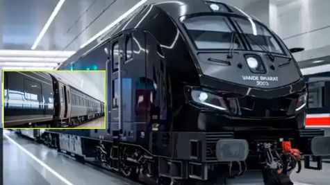 Vande Bharat Train: देश में काले रंग की वंदे भारत एक्सप्रेस होने वाली है लॉन्च? वायरल वीडियो ने मचाया सनसनी