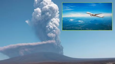 राजधानी दिल्ली की ओर बढ़ रही इथियोपिया में फटे 12000 साल पुराने ज्वालामुखी की राख, इंडिगो समेत कई उड़ानें रद्द