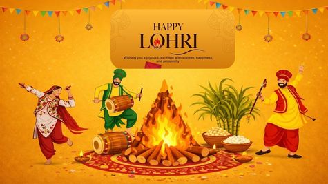 Happy Lohri 2026: मूंगफली की खुशबू और गुड़ की मिठास, इन खास संदेशों के साथ अपनों को कहें 'हैप्पी लोहड़ी'  