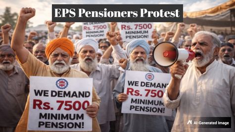 EPFO Minimum Pension: क्या ₹7500 होगी EPFO की मिनिमम पेंशन? पेंशनर्स कल से करेंगे प्रोटेस्ट
