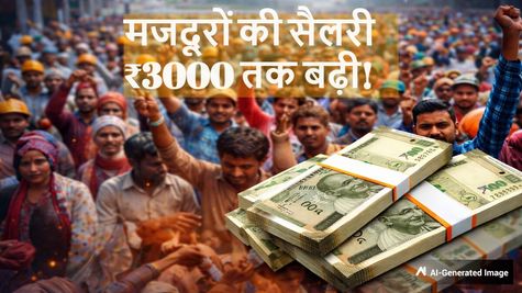 नोएडा में बवाल के बाद UP सरकार ने बढ़ाई न्यूनतम सैलरी, 1 अप्रैल से होगा लागू, जानें अब कितने रुपये मिलेंगे