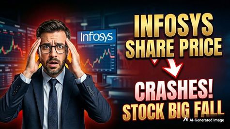 Infosys share price: इंफोसिस का शेयर टूटा! 5% से ज्यादा गिरकर 52 हफ्ते के निचले स्तर पर, क्या है असली कारण?