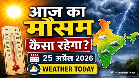 Aaj Ka Mausam: अप्रैल में ही 44°C पार! झुलसा देने वाली गर्मी के बीच खुशखबरी! जल्दी आ सकता है मॉनसून