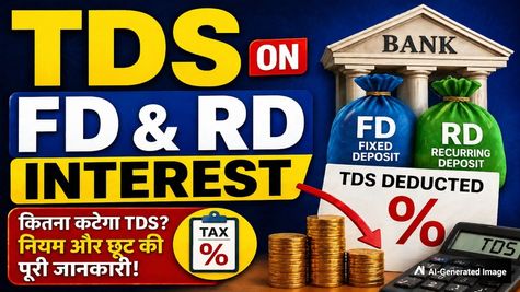 TDS on FD and RD: आपकी एफडी और आरडी पर कितना कटेगा टैक्स? नए नियमों पर सरकार ने साफ किया कन्फ्यूजन