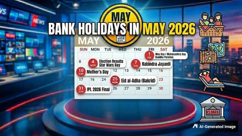 Bank Holidays May: कहीं लाइन में लगकर वापस न लौटना पड़े! जाने से पहले चेक करें मई की छुट्टियों की पूरी लिस्ट