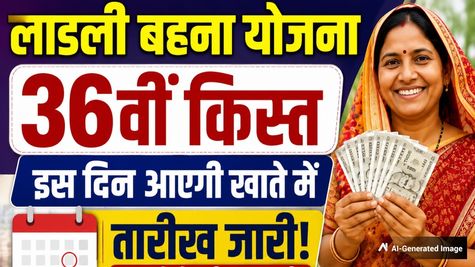 Ladli Behna Yojana 36th Installment: लाडली बहना योजना की 36वीं किस्त की तारीख आई! जानिए कब मिलेगा 1500 रुपये