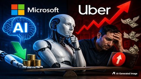 AI Vs Human Workers: AI से सस्ता काम का सपना टूटा! Microsoft-Uber का खर्च हुआ बेकाबू...खुलासा चौंका देगा