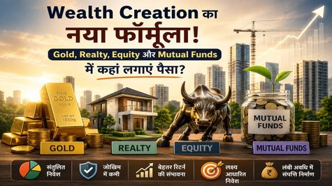 Gold, Equity या Mutual Funds, क्या है Wealth Creation का नया फॉर्मूला! 