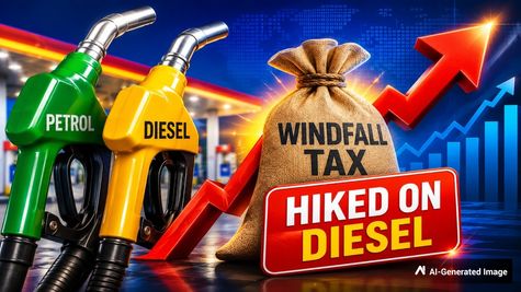 Petrol Diesel Rate: डीजल पर Windfall Tax बढ़ा! क्या अब महंगा होगा पेट्रोल-डीजल और सामान?