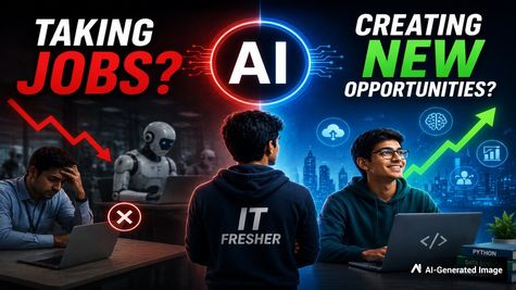 AI Impact on Jobs: क्या AI नौकरियां छीन रहा है या आईटी फ्रेशर्स के लिए नए मौके बना रहा है?