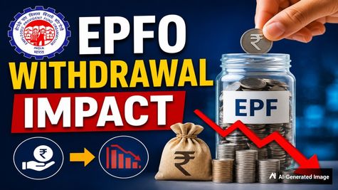 EPFO Withdrawal Impact: ईपीएफओ से अभी 50,000 रुपये निकालना कैसे बन सकता है 5 लाख का नुकसान?