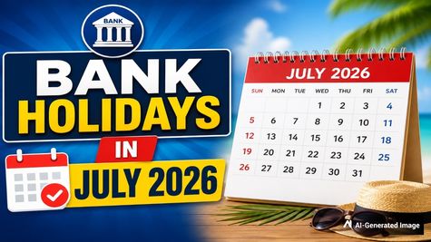 July Bank Holidays 2026: जुलाई में 12 दिन बंद रहेंगे बैंक, निकलने से पहले देखें पूरी छुट्टियों की लिस्ट