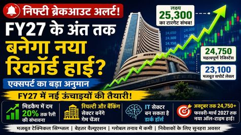 Share Market में नए Record High की तैयारी? Nifty, Midcap, Realty पर एक्सपर्ट का बड़ा दांव