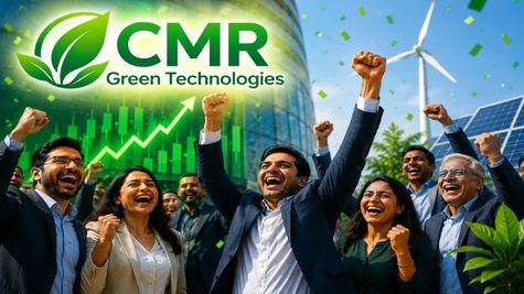 CMR Green Technologies : 40% Premium पर List फिर Expert ने कहा: EXIT करो!