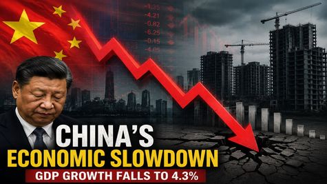 China GDP Growth 2022 के बाद सबसे धीमी, Japan जैसी आर्थिक सुस्ती की ओर बढ़ रहा!