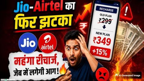Recharge Price Hike: Jio, Airtel, Vi यूजर्स को लग सकता है झटका! रिचार्ज प्लान हो सकते हैं महंगे