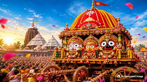 Happy Rath Yatra 2026: जगन्नाथ रथ यात्रा पर अपनों को भेजें शुभकामनाएं, मैसेज, कोट्स और स्टेटस