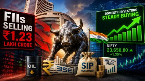 FIIs की रिकॉर्ड बिकवाली के बाद भी क्यों नहीं टूटा Indian Share Market?