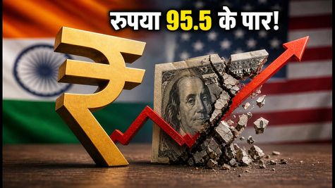 रुपया 95.5 के पार: क्या पेट्रोल-डीजल और विदेश यात्रा पर पड़ेगा असर?