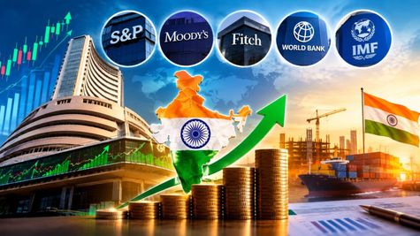 Indian Economy: S&P, Moody’s, Fitch ने FY27 के लिए 7% किया अनुमान, IMF ने घटाया क्यों?