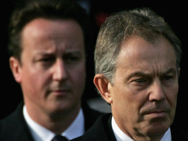 टोनी ब्लेयर और डेविड कैमरन, ब्रिटेन