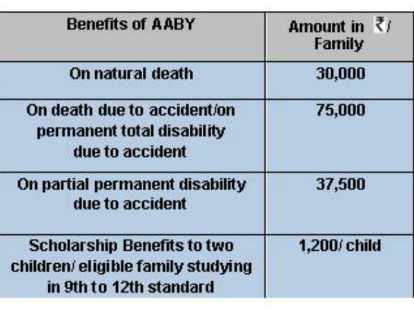 आम आदमी बीमा योजना के लिए प्रीमियम 