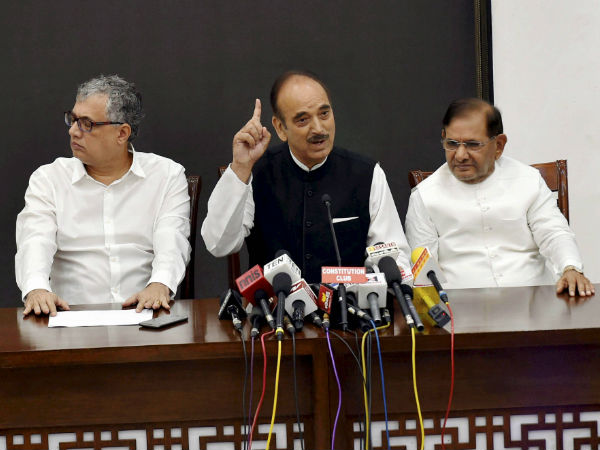 Opposition to observe 1st anniv of demonetisation as 'Black Day' Opposition to observe 1st anniv of demonetisation as 'Black Day'