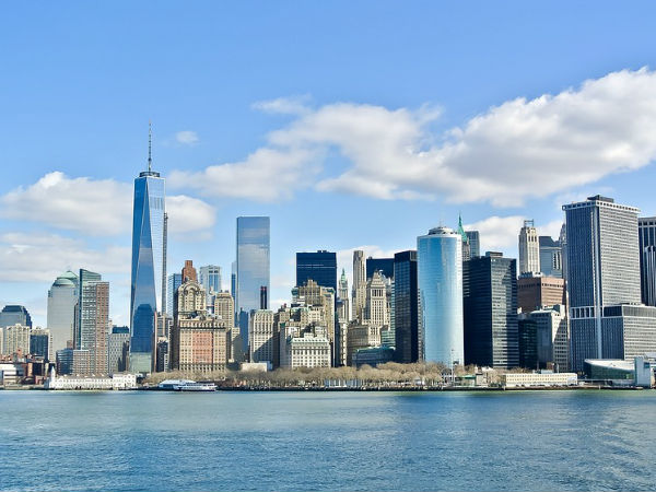 न्यूयॉर्क पहले नंबर पर 