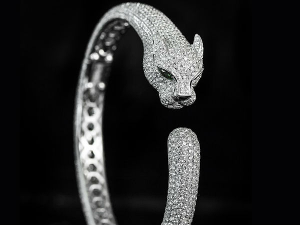 डायमंड पैंथर ब्रेसलेट 