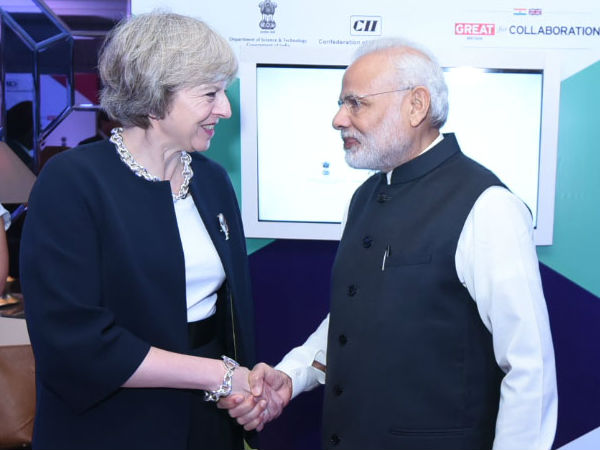 ब्रिटेन की पीएम 14वें स्थान पर